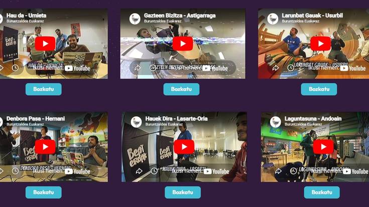 Buruntzaldean 'flow' gehien duen rap abestiaren bila ari dira