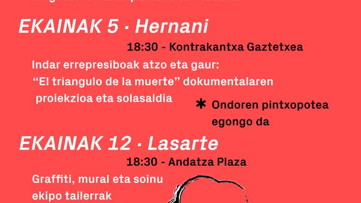 Buruntzaldeko Jardunaldi Politikoak antolatu dituzte