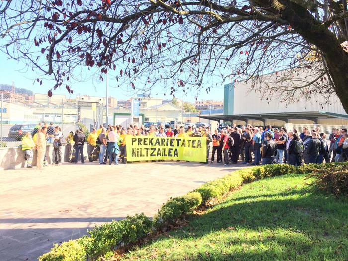 Michelingo langileen protesta