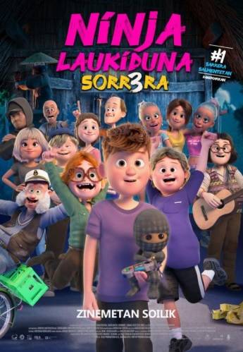 'Ninja laukiduna: sorrera' filma
