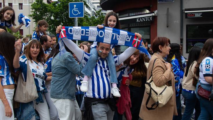 Errege Kopako finalaren ospakizuna, Lasarte-Orian