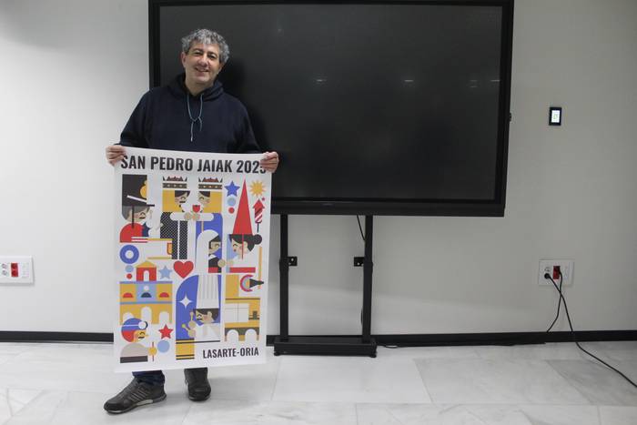 Aurtengo jaietako irudi nagusia izan daitekeen afixa prestatzeko unea da