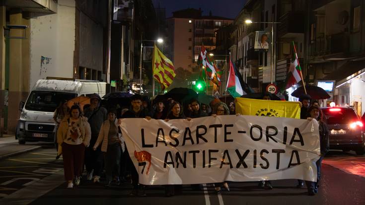 "Elkarrekin ekinez ateak itxiko dizkiogu oldarraldi faxistari"