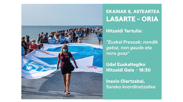 Hitzaldia, dokumentala eta tertuliak, 'Ibilian-ibilian, etxerako bidean' dinamikaren Lasarte-Oriako ekintzak