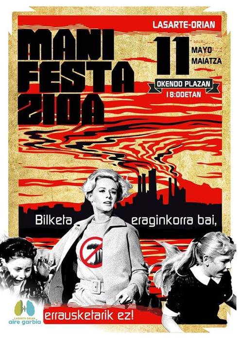 'Bilketa eraginkorra bai, errausketarik ez!' manifestazioa