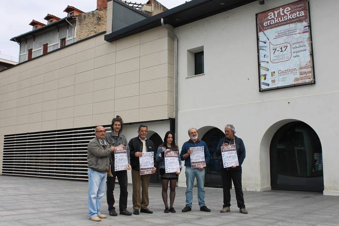 Arte erakusketa Mercero aretoan, 50 lanekin