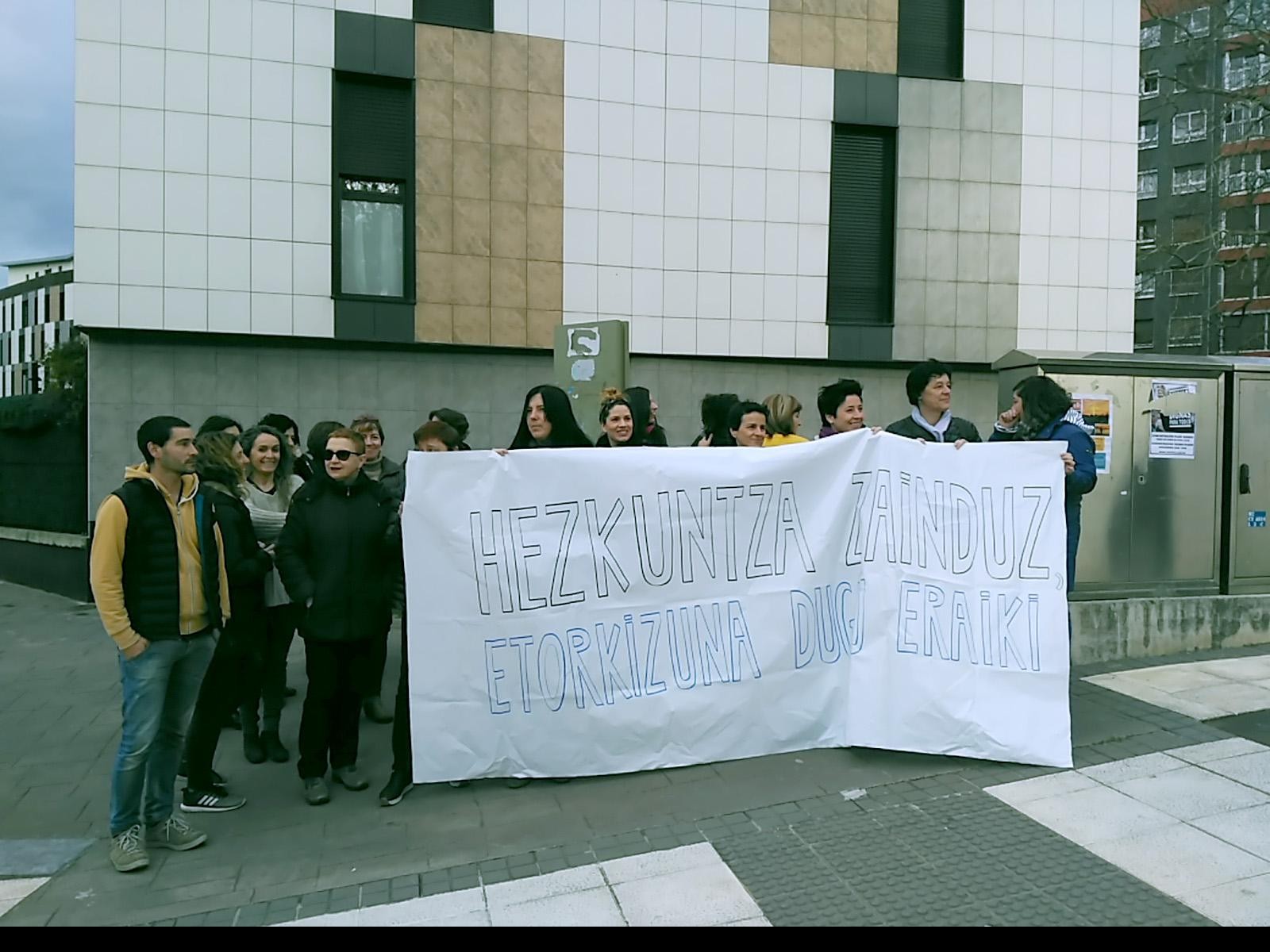 Kalitatezko hezkuntza duinaren alde borrokan