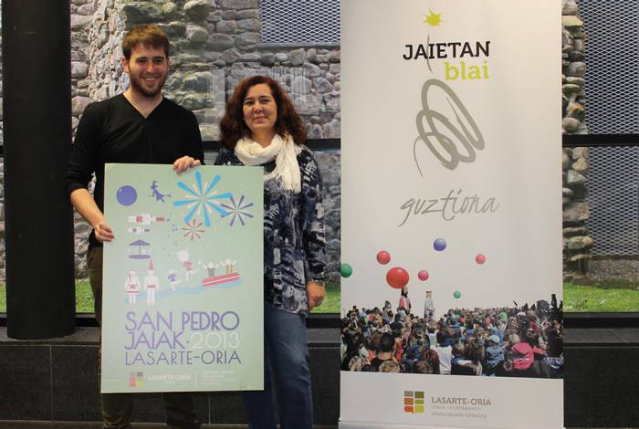 San Pedro jaietako kartel lehiaketa aurkeztu da