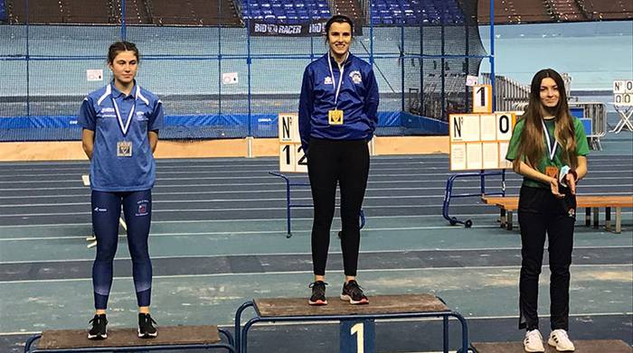 Herriko atletak Gipuzkoako txapelketako podiumean izan dira