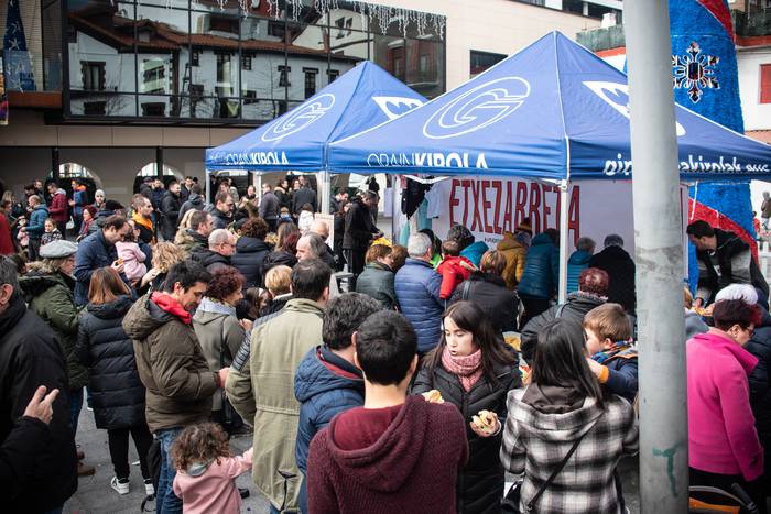 San Silvestre Lasarte-Oria: pintxo pote solidarioa