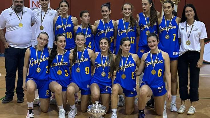 June Dominguez, Gipuzkoarekin txapeldun