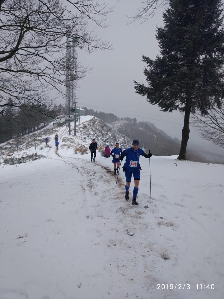 Negu Trail, elur artean lasterka