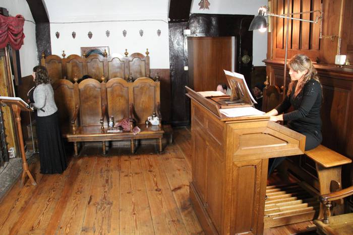 Omenaldi musikala Brigitarren komentuko organuari