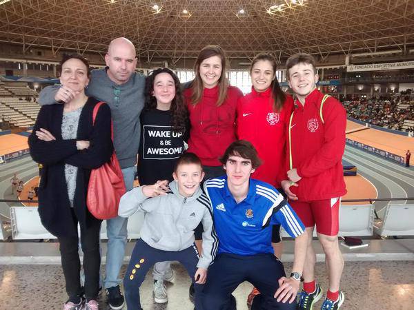 Veroniz, Rekondo eta Galardi LOKEko juniorrak Espainiako atletismo txapelketan, Valentzian
