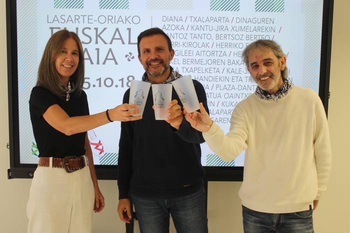 Euskal Jaiaren egitaraua ezagutarazi dute antolatzaileek