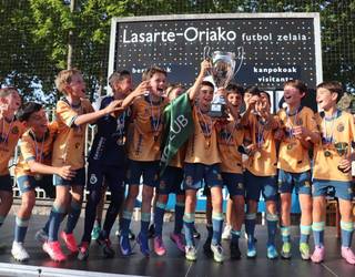 Racing-ek eta Texas Lasartearrak Jose Martija Torneoko garaikurrak jaso zituzten