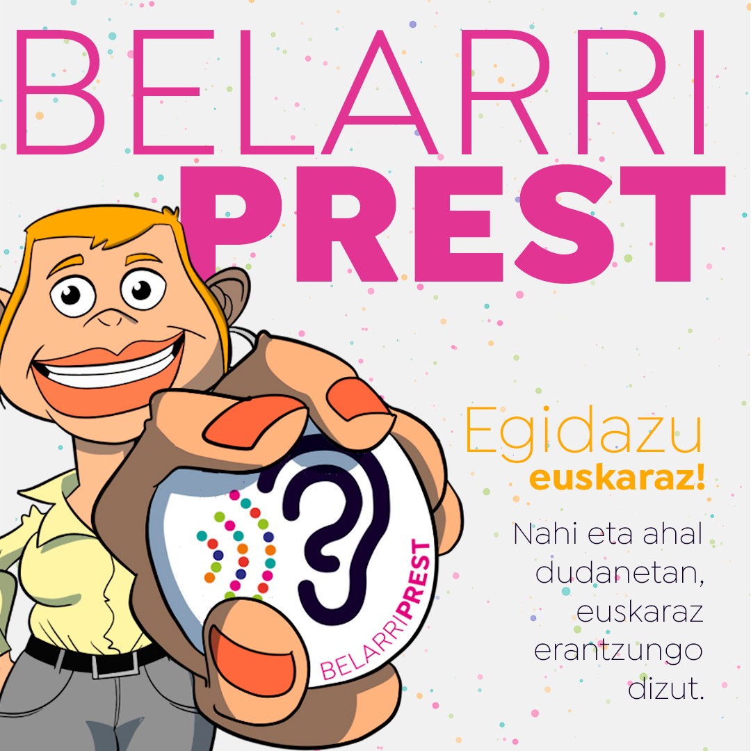 Euskaraldiko rolak: 'belarriprest'