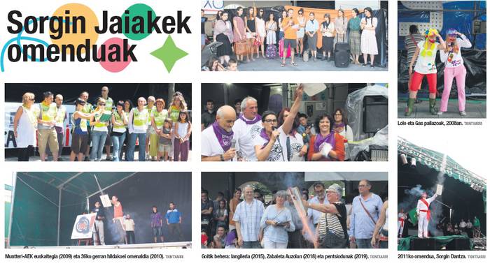 Merezitako omenaldiak, aurten ere ez
