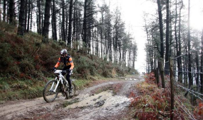 Irisasi BTT proba igandean, Andatzan barrena