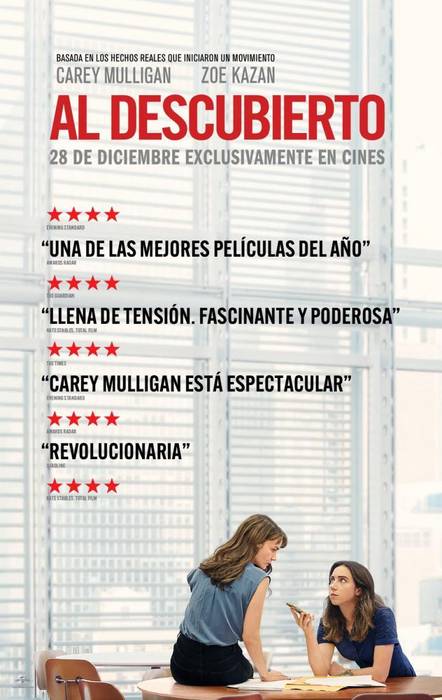'Al descubierto' filma
