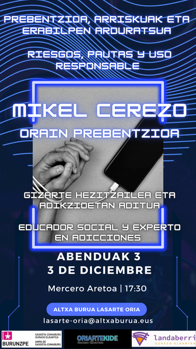 Mikel Cerezoren hitzaldia