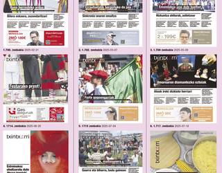 Iazko azal onena aukeratzeko lehiaketan parte hartzeko azken egunak!