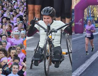 Ehun bat herritarrek egin zuten bat Lilatoiko marea arrosarekin