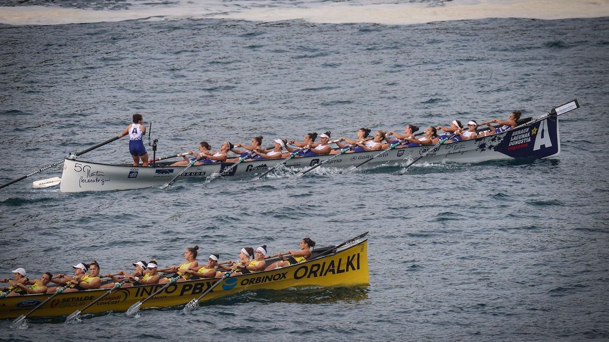 Donostia Arraun Lagunak-ek, pauso garrantzitsua Kontxako banderan