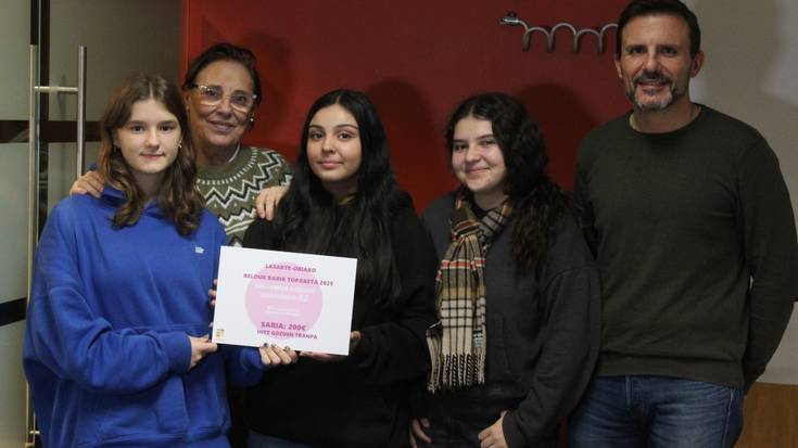 Beldur Barik lehiaketako lanak saritu ditu udalak