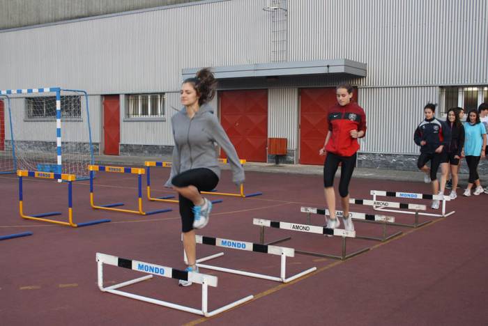 E. Busto eta A. Galardi atletak Gipuzkoako txapeldun