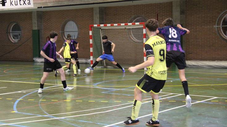 Eguzki Areto Futbol taldeek, denetariko emaitzak
