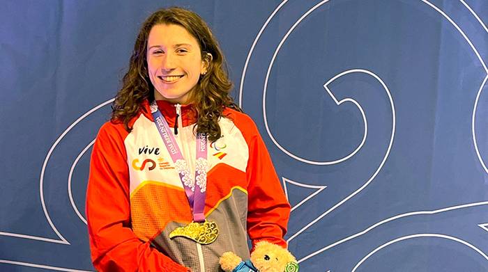 Buruntzaldea IKTko Nahia Zudaire podiumean izan da Berlinen