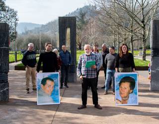 Argi Iturralde eta Iñaki Balerdi oroitu ditu EH Bilduk, euren heriotzaren urteurrenean