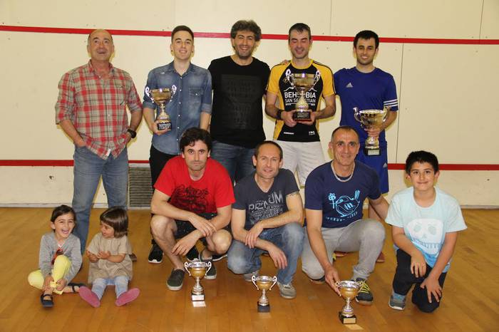 Iker Cañedo Squash txapelketako garaile