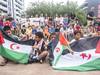 Haur sahararrei egindako harrera ekitaldiaren bideo laburpena