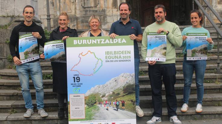 Buruntzaldeko bideak ezagutzeko hitzordua, hilaren 19an