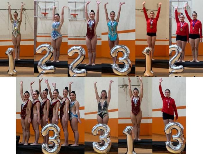 LOKEko gimnasta amateurrek emaitza ederrak lortu dituzte Gipuzkoako txapelketan