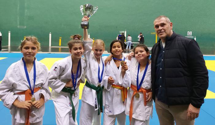 LOKEko judokek Gipuzkoako txapela eta Espainiako txapelketarako txartela eskuratu dute