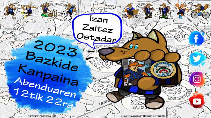Ostadar SKTk bazkide kanpainari ekin dio