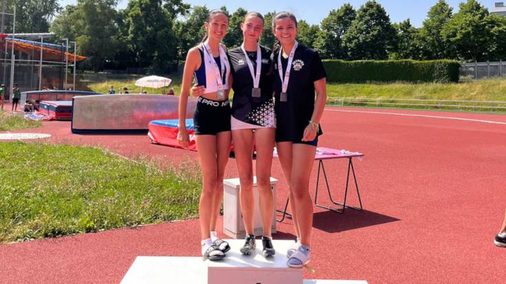 Eider Redondo 16 urtez azpiko Euskadiko txapelketako podiumean izan da