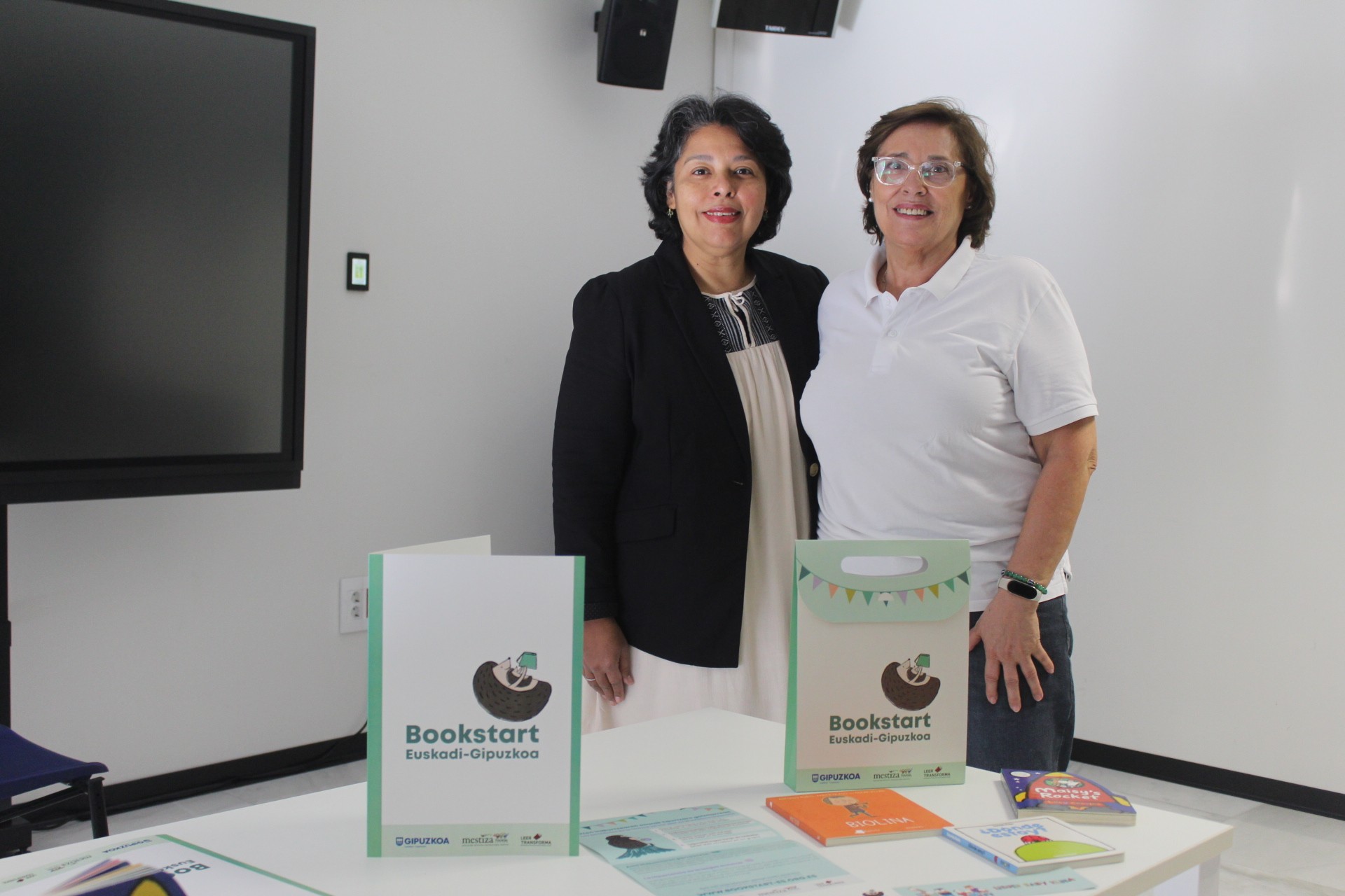 Bookstart Euskadi-Gipuzkoa egitasmoarekin bat egin du, hirugarren urtez, Lasarte-Oriak