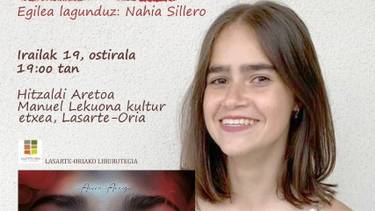 'Perdida encontrándome' poema liburua aurkeztuko du bihar Aiora Arrese Aierbek
