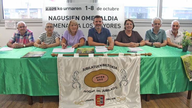 Urria iristeko irrikaz daude adineko lasarteoriatarrak
