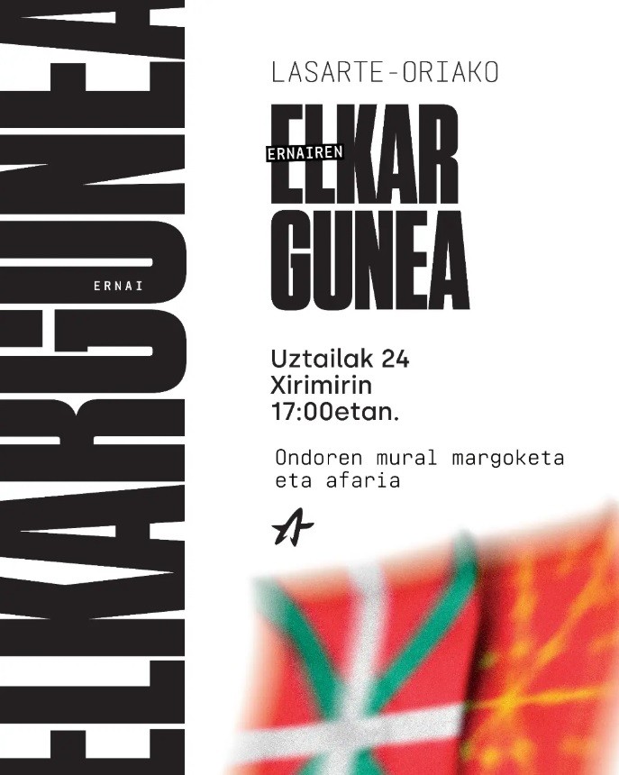 Elkargunea egingo dute ostiralean