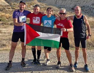 Elkartasun kilometroak egin dituzte Nafarroan euskara sustatzearen alde