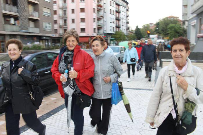 Bosgarren Ibilbideen Egunean, Aginagaraino