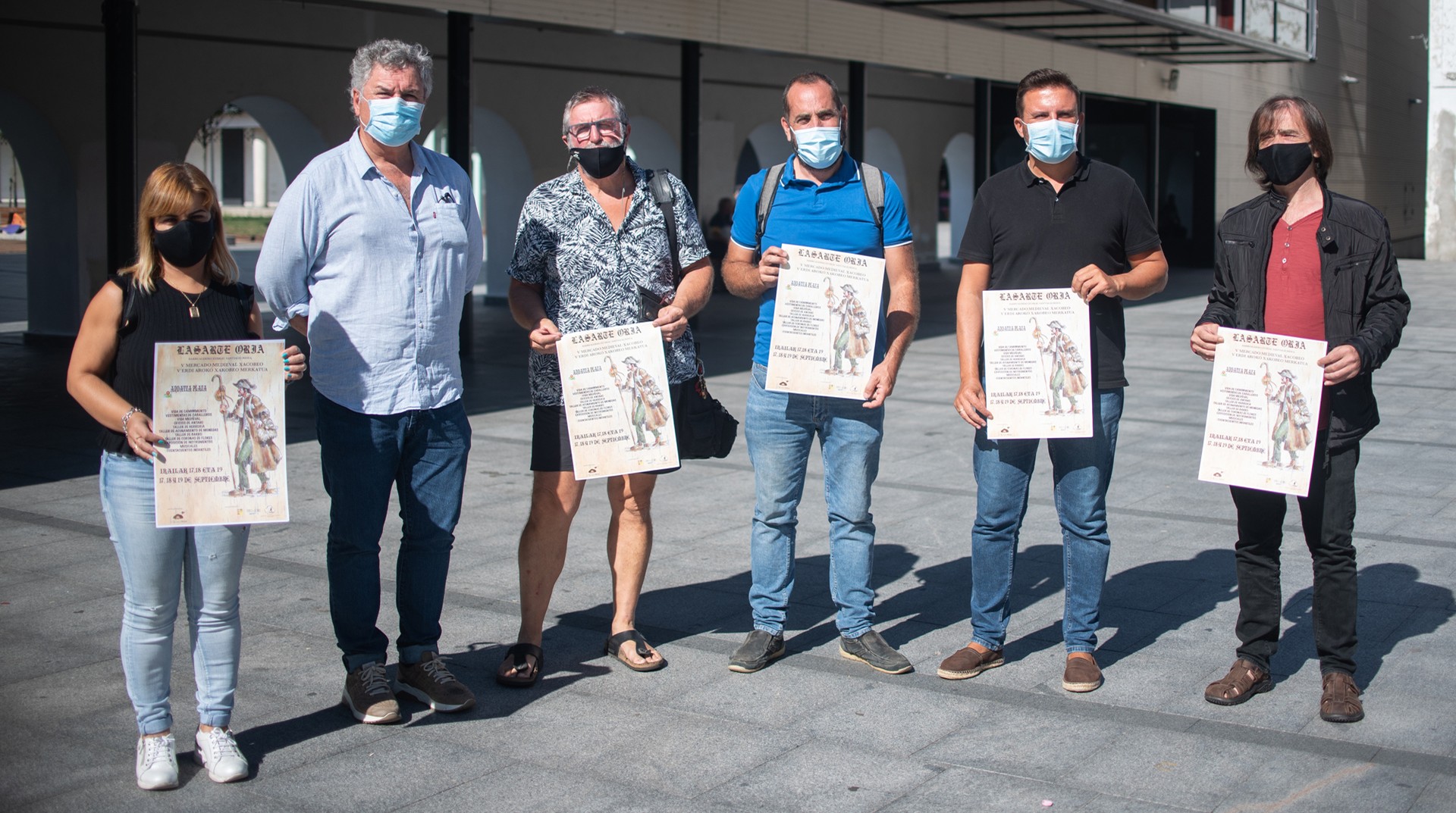 Erdi Aroko Xacobeo azoka, ostiraletik igandera Andatza eta Aralar plazetan