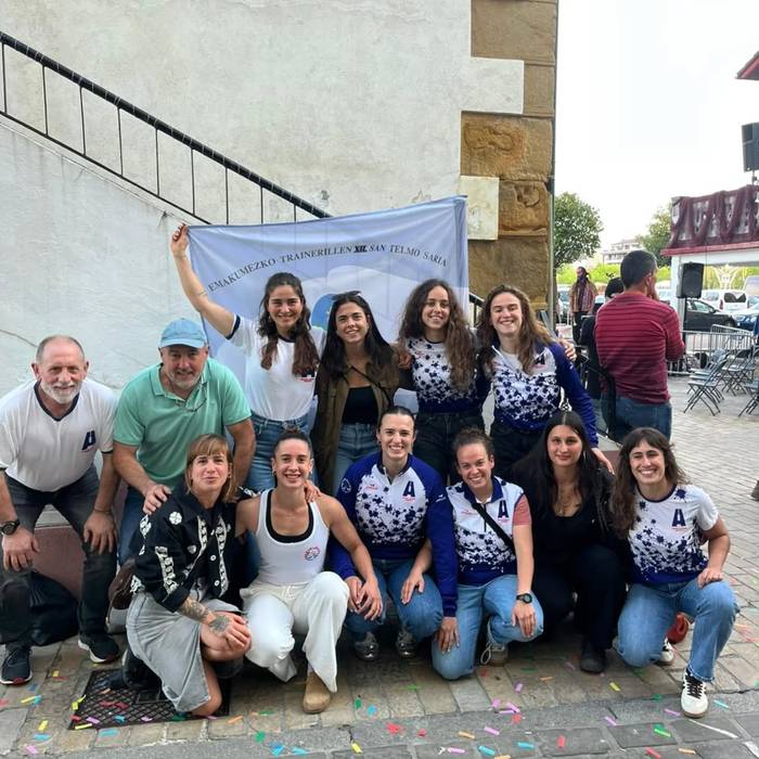 Donostia Arraun Lagunak, trainerillen San Telmo sarian nagusi