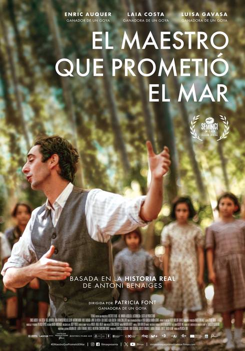 'El maestro que prometió el mar' filma