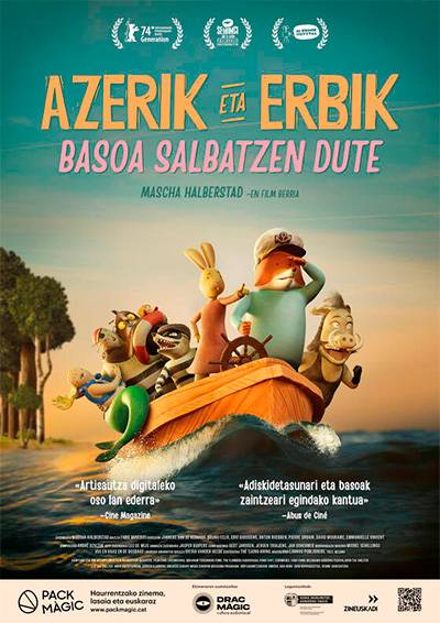 'Azerik eta Erbik basoa salbatzen dute' filma